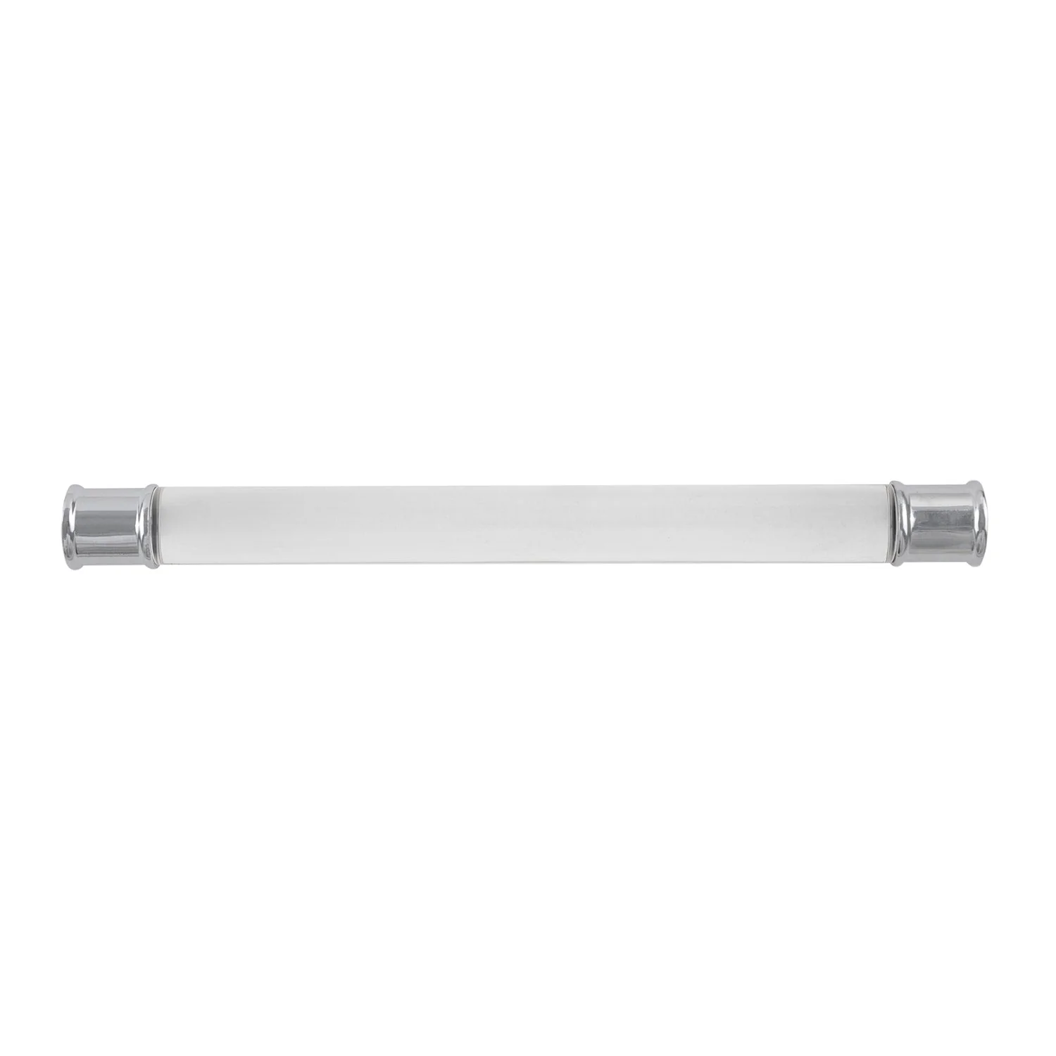 Midway Pull 7-9/16 Inch (192mm) Center to Center Crysacrylic with Chrome Finish - Image 2