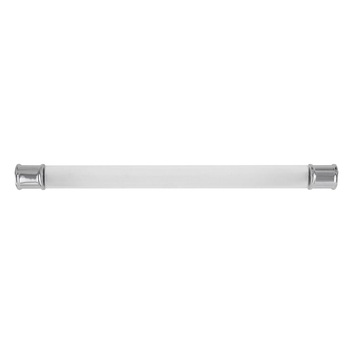 Midway Pull 8-13/16 Inch (224mm) Center to Center Crysacrylic with Chrome Finish - Image 2