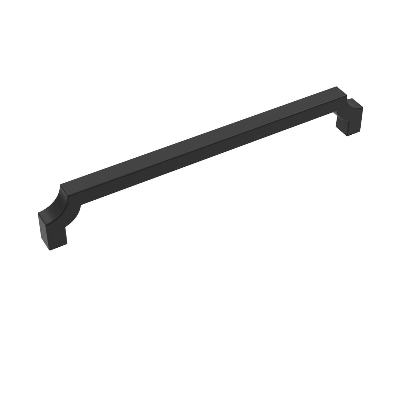 Monarch Appliance Pull 12 Inch Center to Center Matte Black Finish