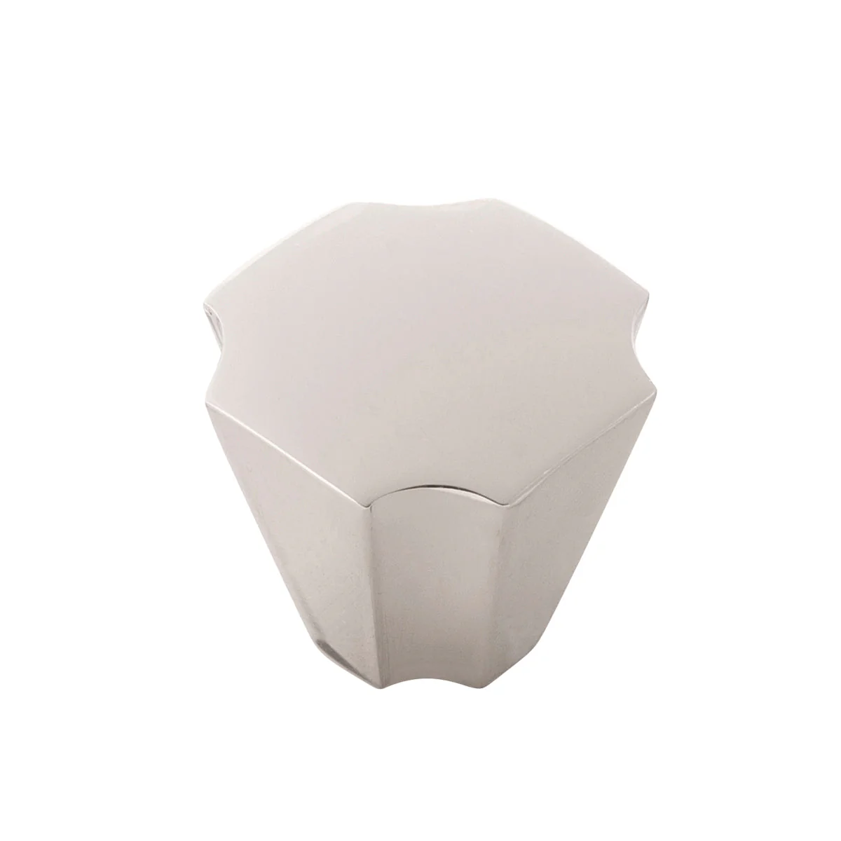 Monarch Knob 1-1/8 Inch x 1-1/8 Inch Polished Nickel Finish