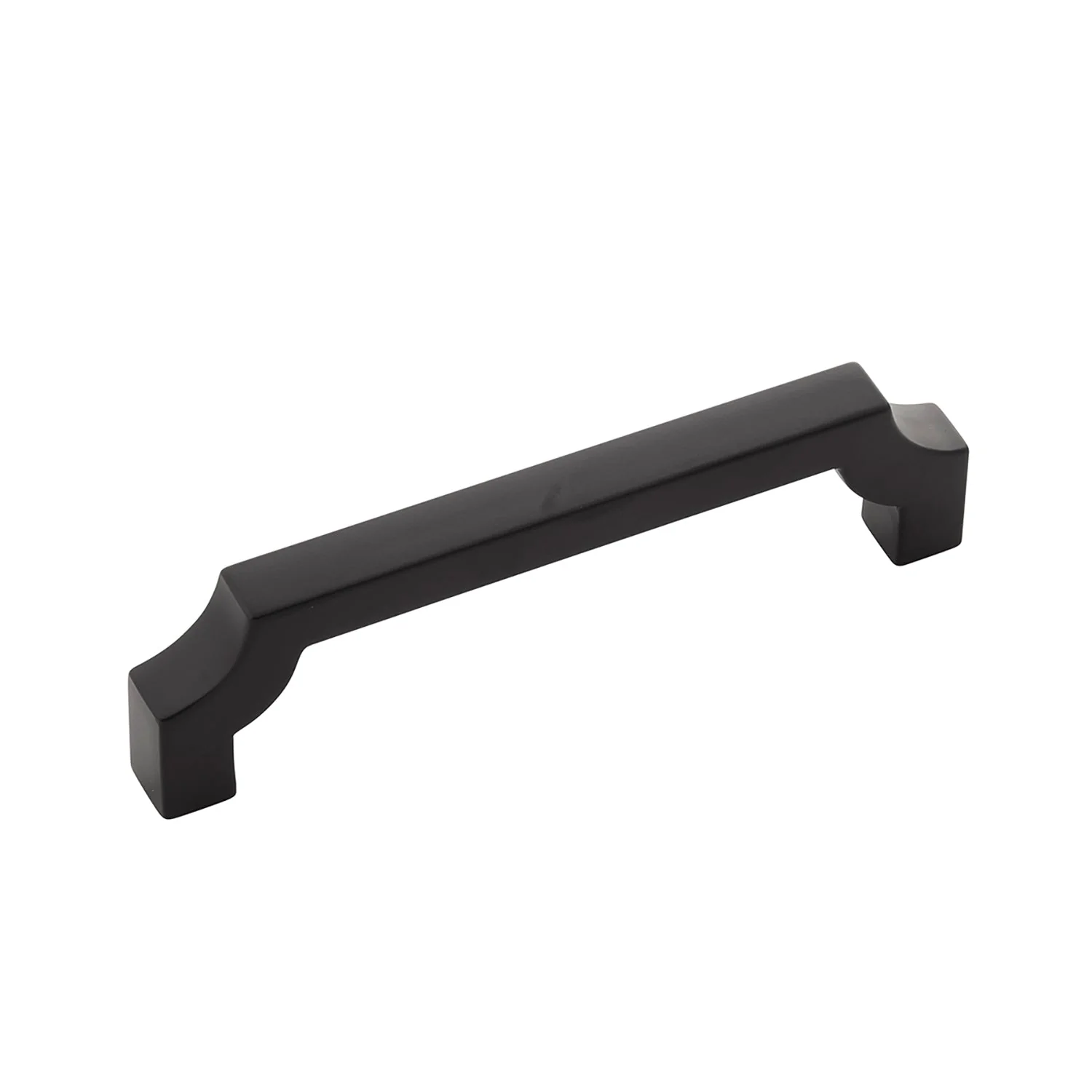 Monarch Pull 3-3/4 Inch (96mm) Center to Center Matte Black Finish