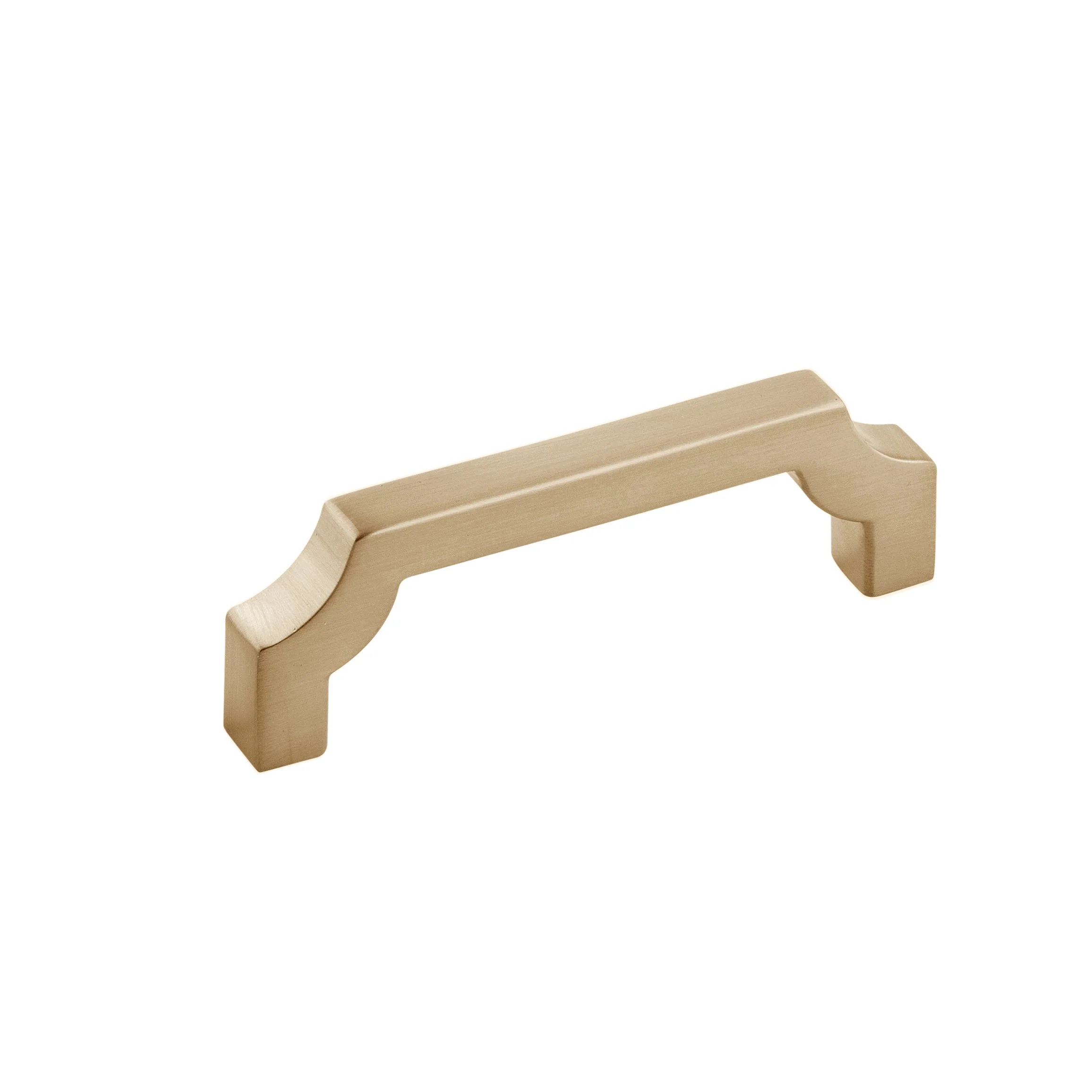 Monarch Pull 3 Inch Center to Center Champagne Bronze Finish