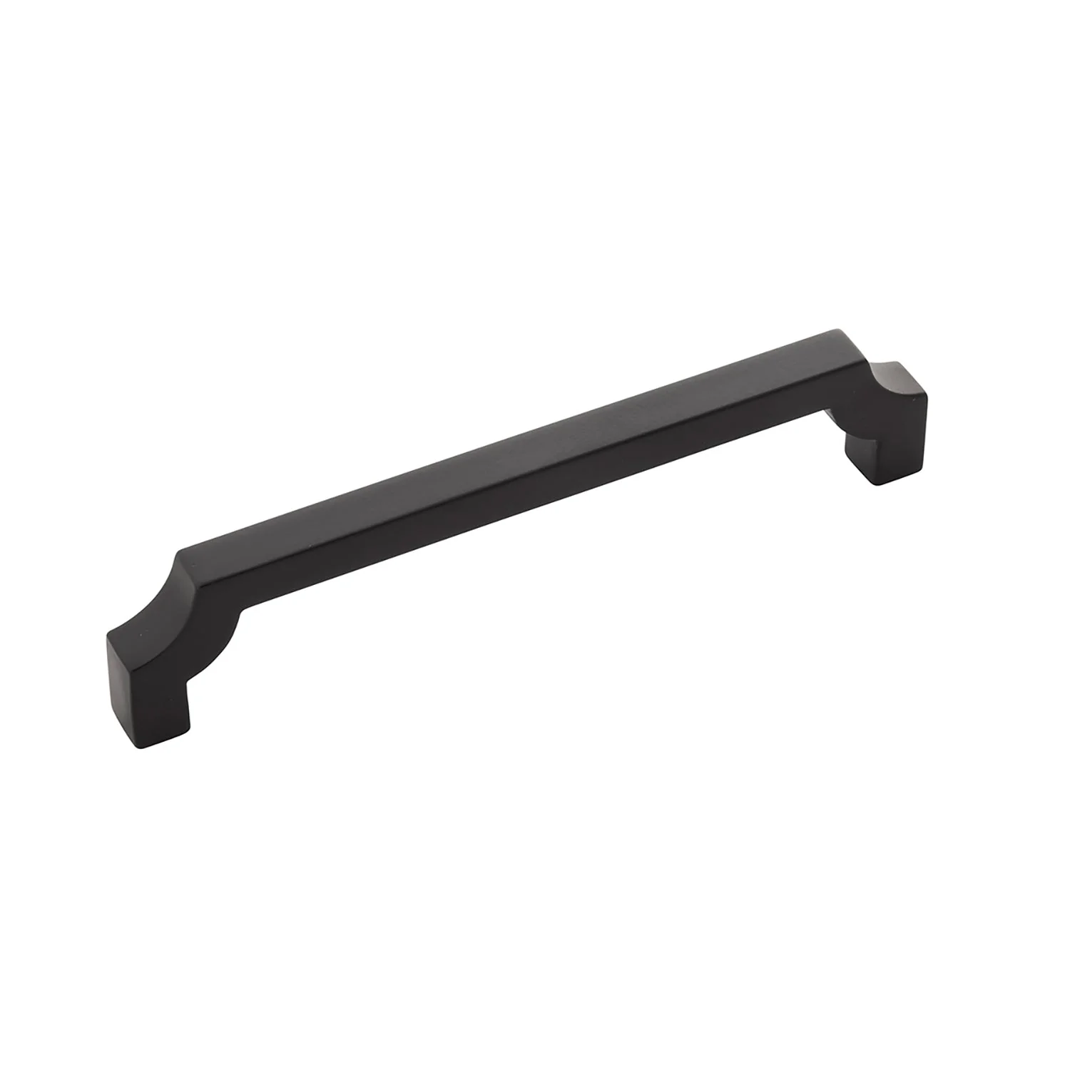 Monarch Pull 5-1/16 Inch (128mm) Center to Center Matte Black Finish