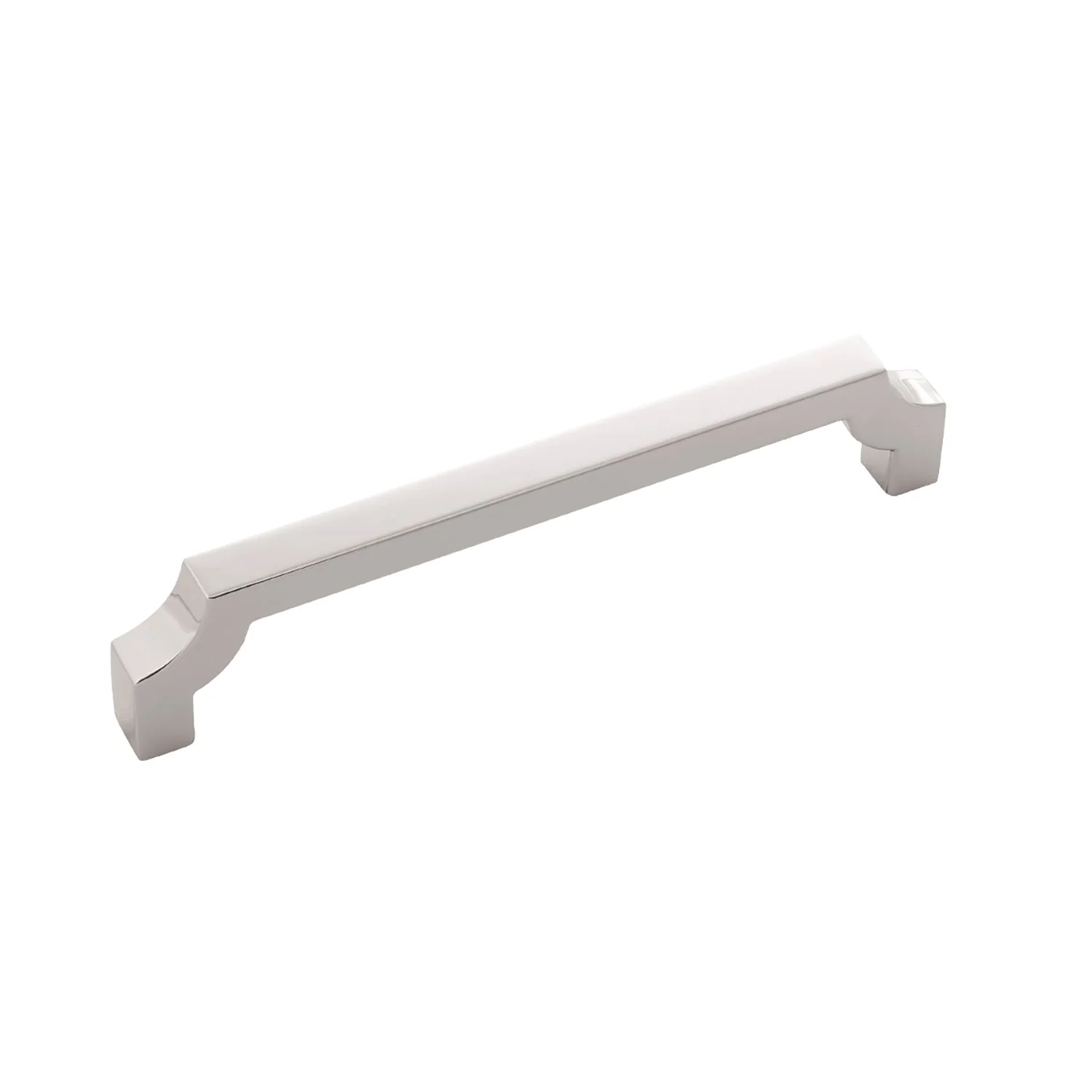 Monarch Pull 5-1/16 Inch (128mm) Center to Center Polished Nickel Finish
