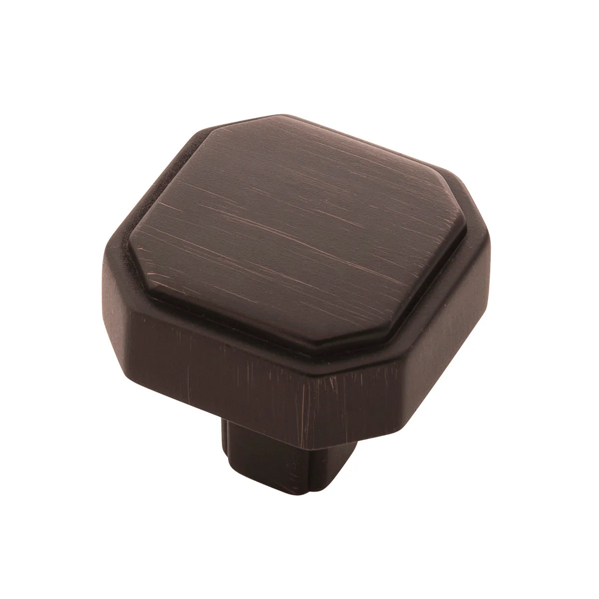 Monroe Knob 1-5/16 Inch x 1-5/16 Inch Vintage Bronze Finish