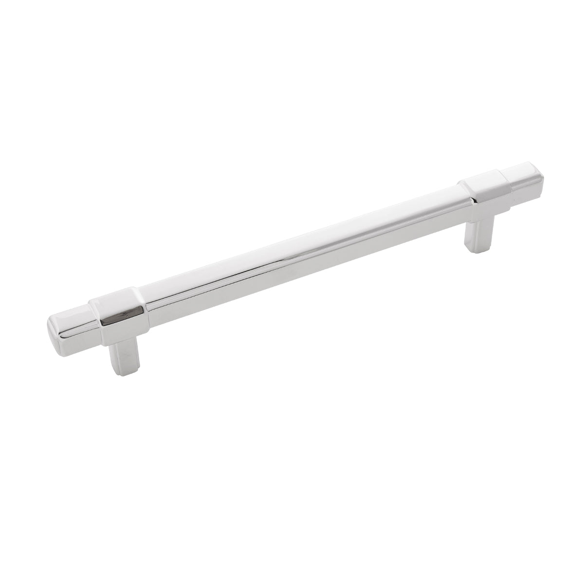 Monroe Pull 6-5/16 Inch (160mm) Center to Center Chrome Finish