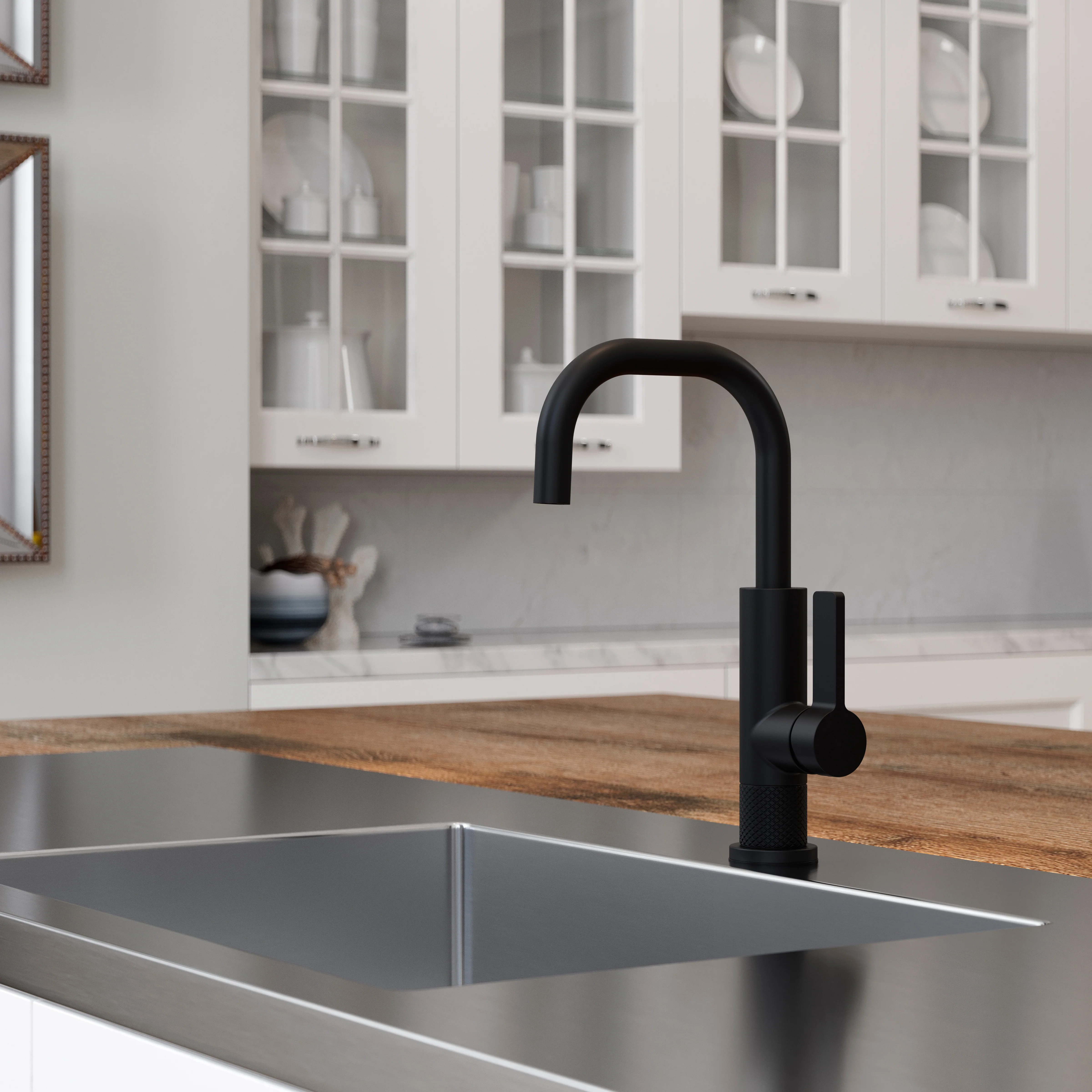 Montay Bar/Prep Faucet 1-Handle Matte Black - Image 4