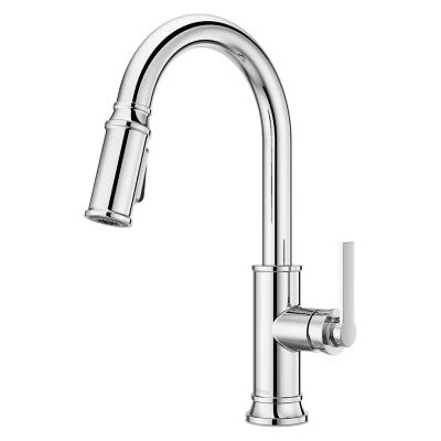 Colfax 1-Handle Pull Down Kitchen Faucet Polished Chrome