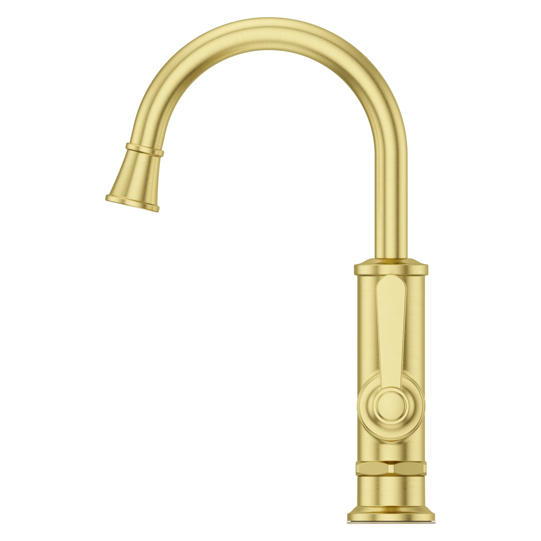 Port Haven Bar/Prep Faucet 1-Handle Brushed Gold - Image 2
