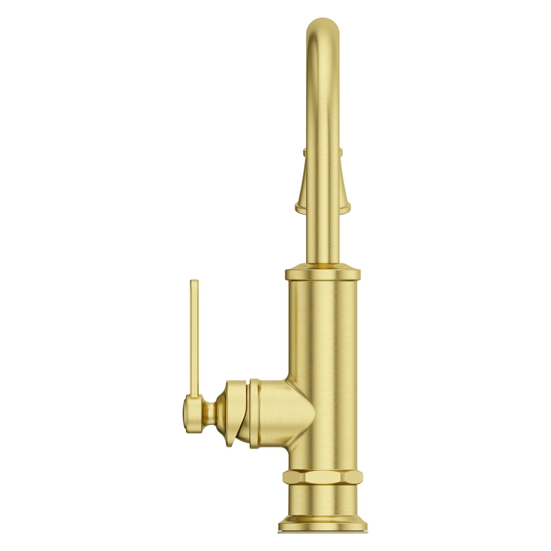 Port Haven Bar/Prep Faucet 1-Handle Brushed Gold - Image 3