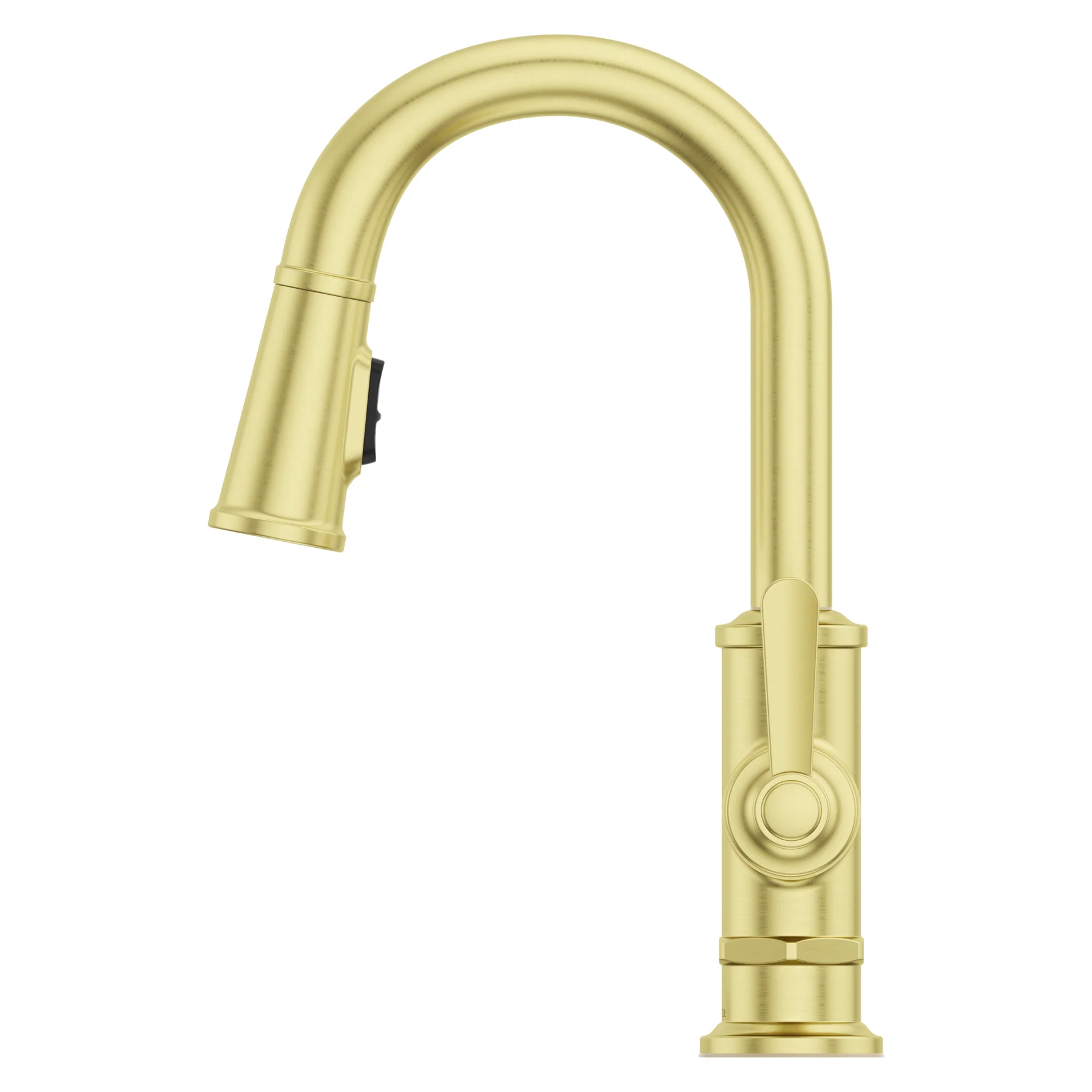 Port Haven Bar/Prep Faucet Pull-Down 1-Handle Brushed Gold - Image 2