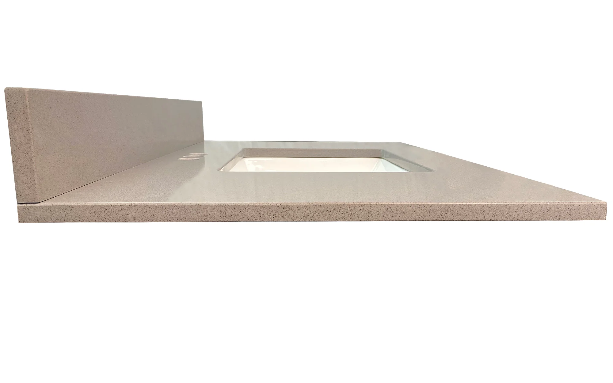 Pronto Vanity Manhattan Gray Quartz Top - Image 5