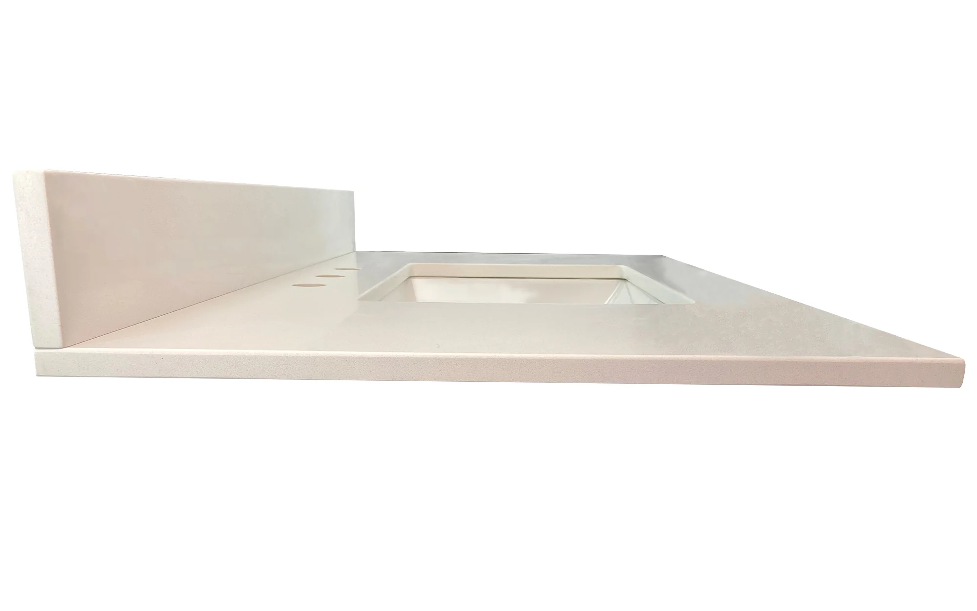 Pronto Vanity Pure White Quartz Top - Image 5