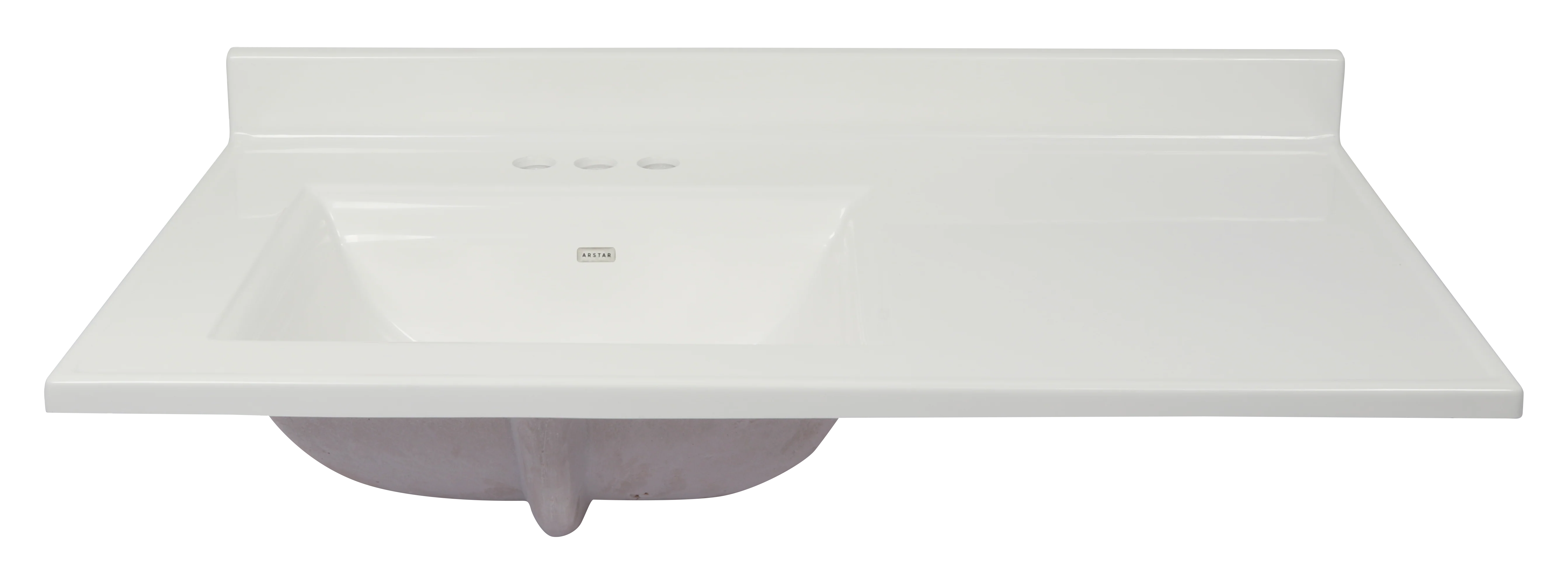 Pronto Vanity White 22'' x 37'' Top Left Offset - Image 3