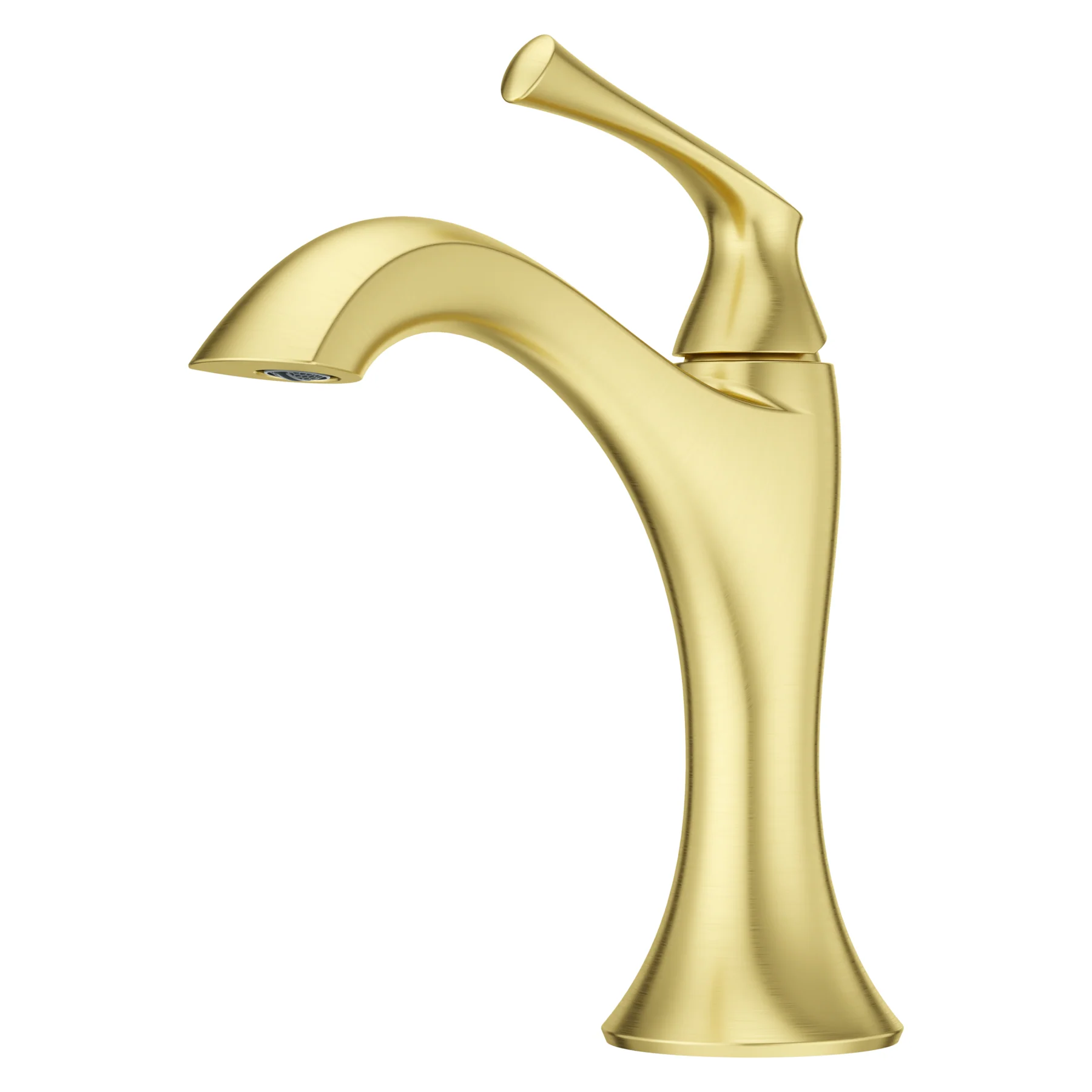 Rhen Bathroom Faucet 1-Handle Brushed Gold