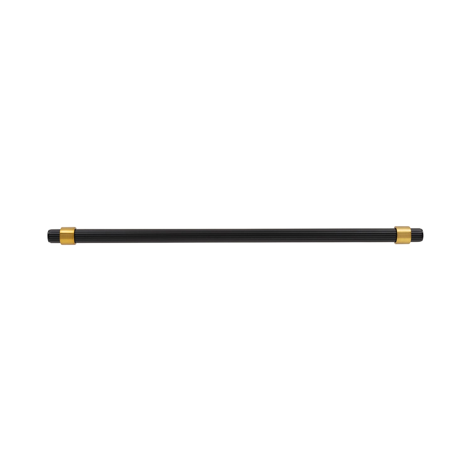 Sinclaire Appliance Pull 18 Inch Center to Center Matte Black & Brushed Golden Brass Finish - Image 4