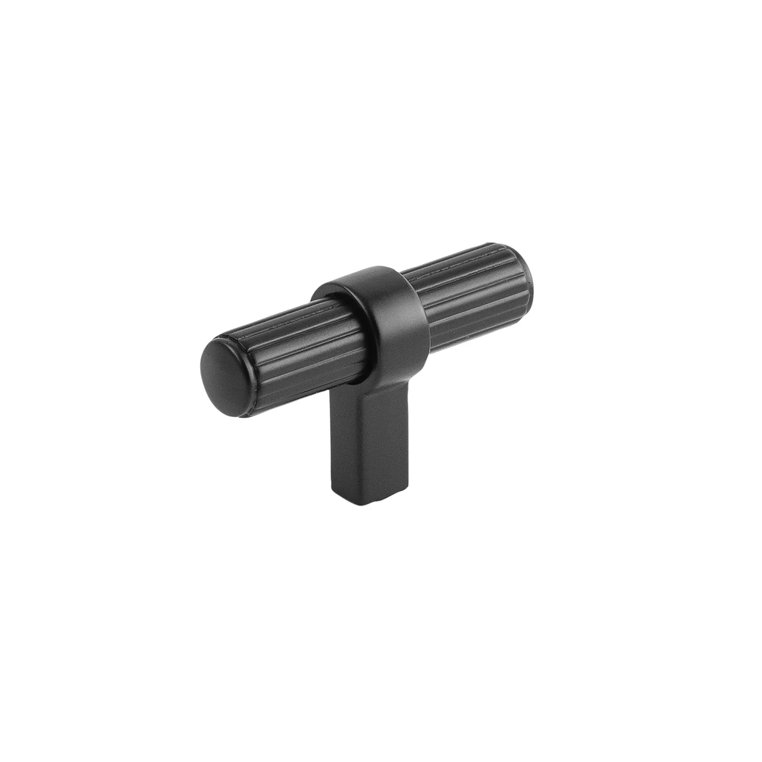 Sinclaire T-Knob 2-3/8 Inch x 3/4 Inch Matte Black Finish