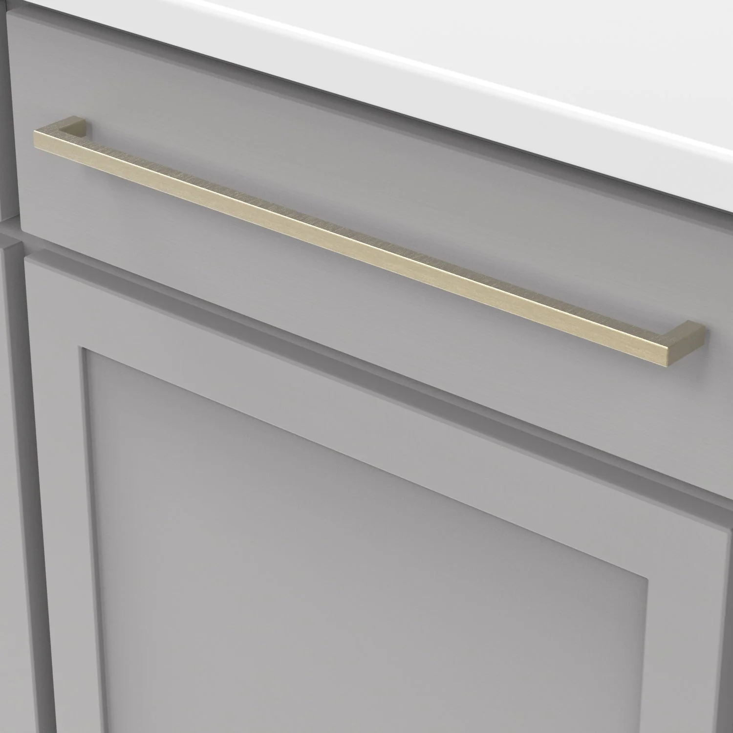 Skylight Pull 18 Inch Center to Center Champagne Bronze Finish - Image 2
