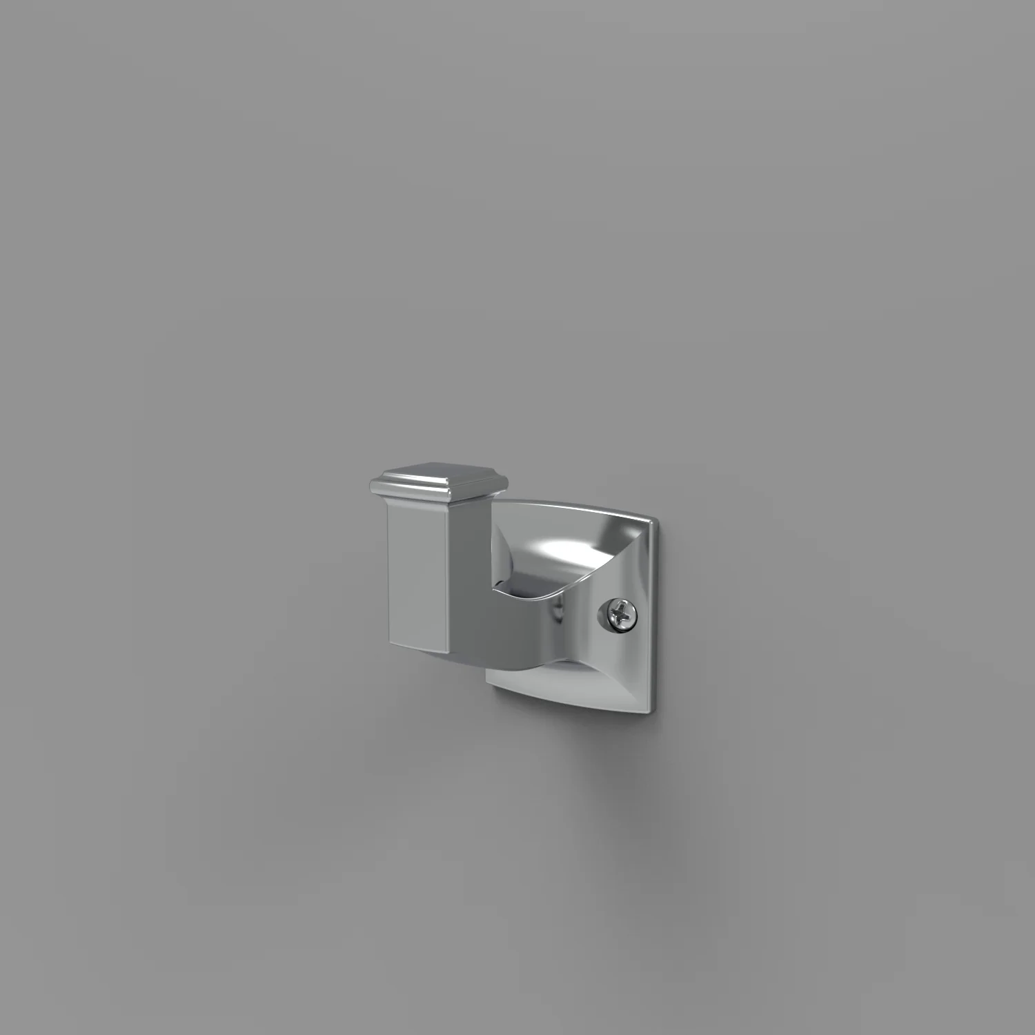 Studio II Hook 1-1/8 Inch Center to Center Chrome Finish - Image 2