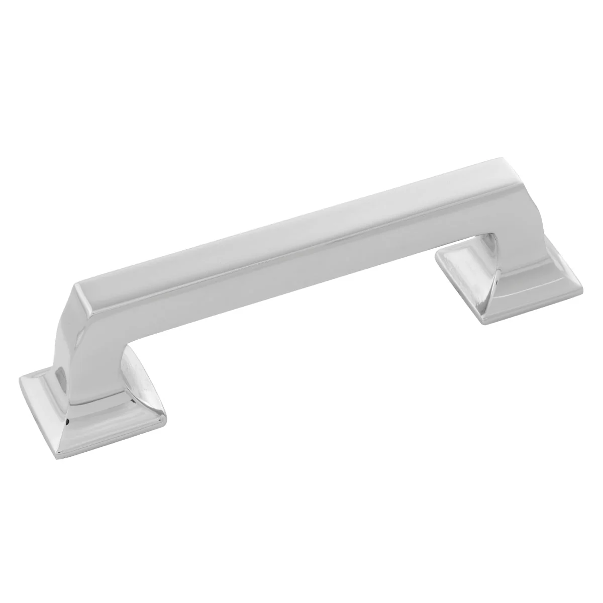 Studio II Pull 3-3/4 Inch (96mm) Center to Center Polished Nickel Finish