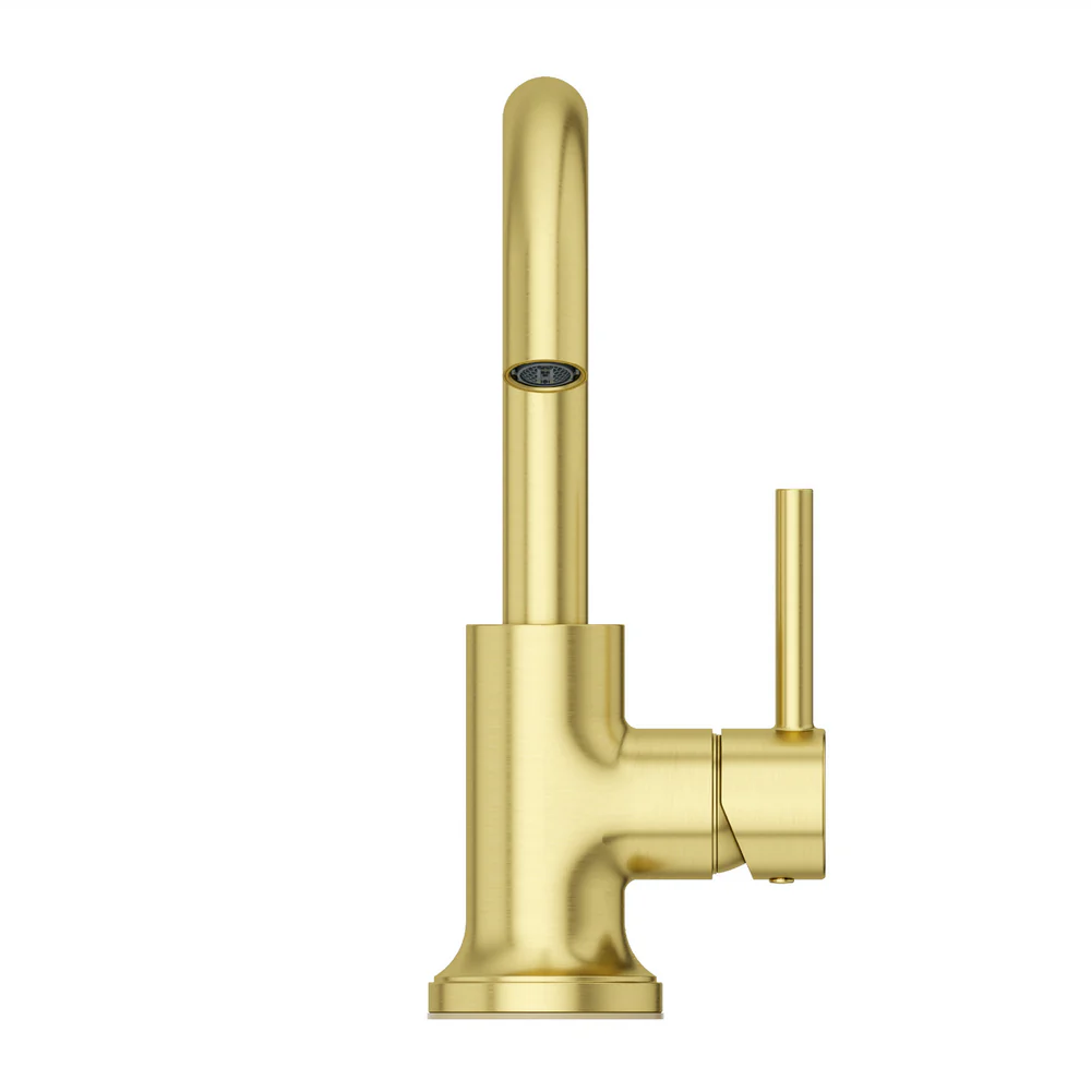 Tenet Bathroom Faucet 1-Handle Brushed Gold - Image 3