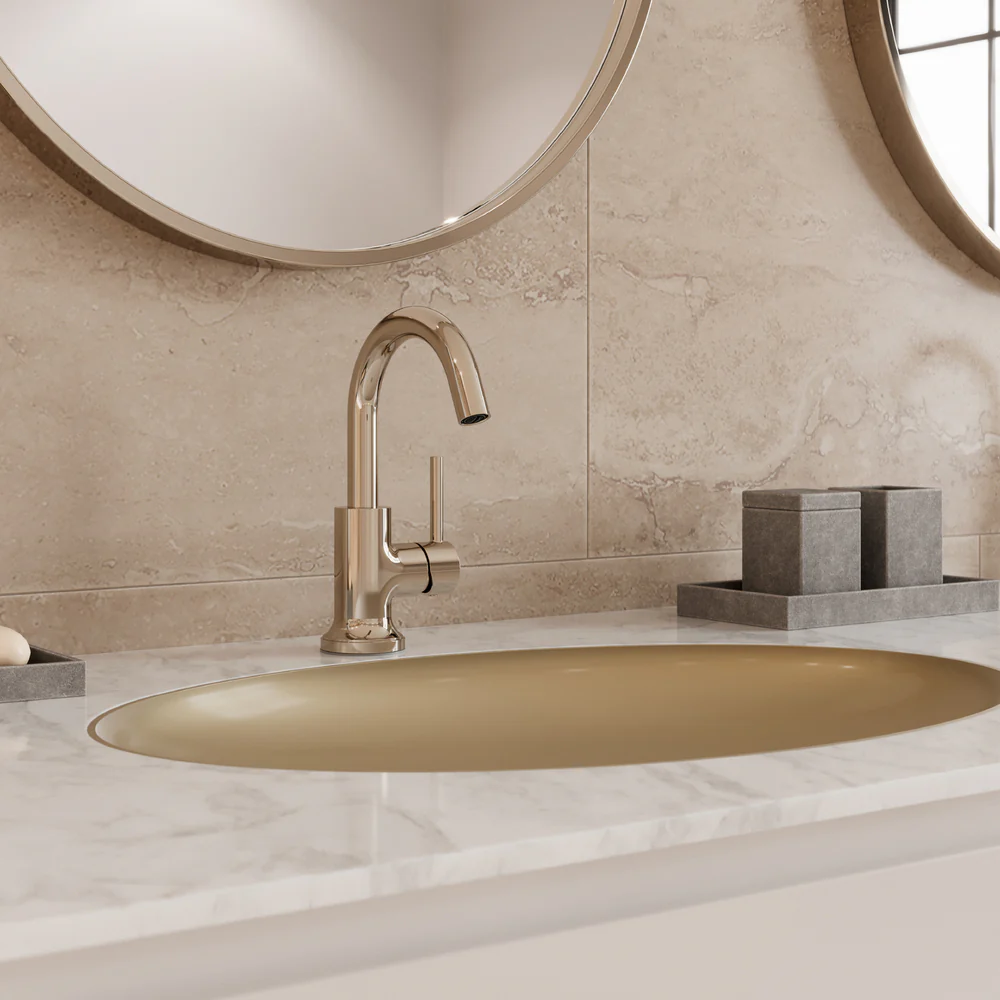 Tenet Bathroom Faucet 1-Handle Polished Nickel - Image 5