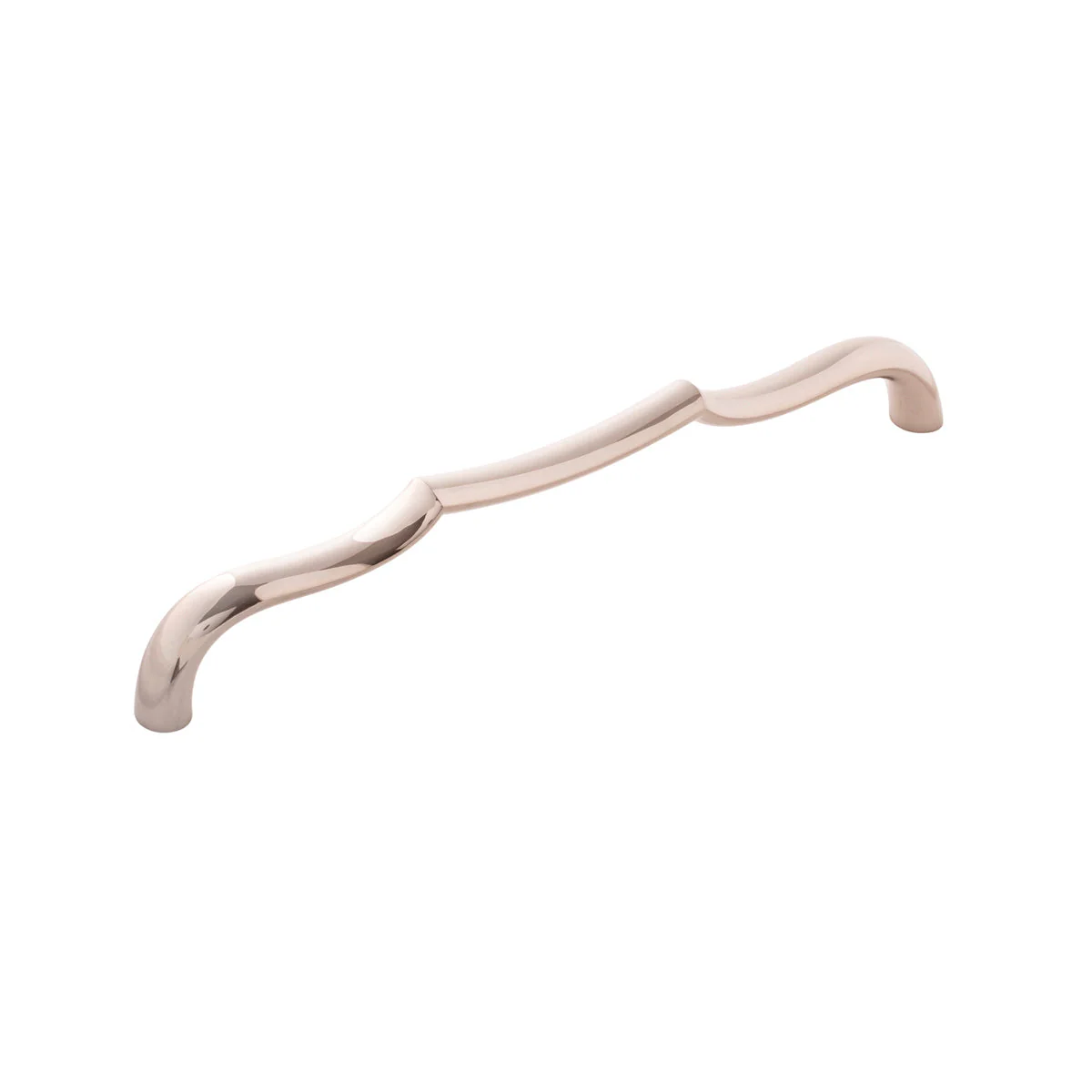 Trellis Appliance Pull 12 Inch Center to Center Polished Nickel Finish