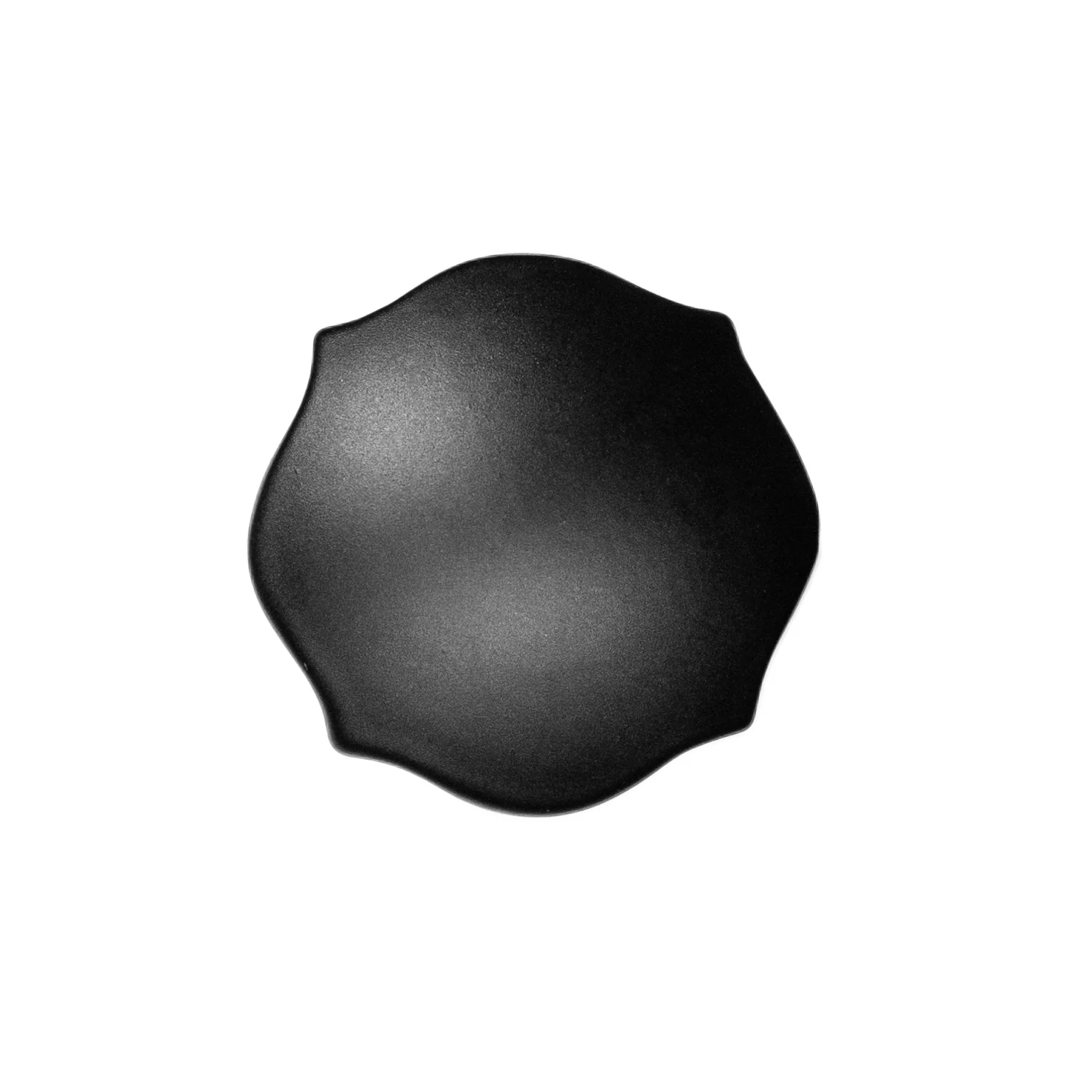 Trellis Knob 1-3/16 Inch Diameter Matte Black Finish - Image 3
