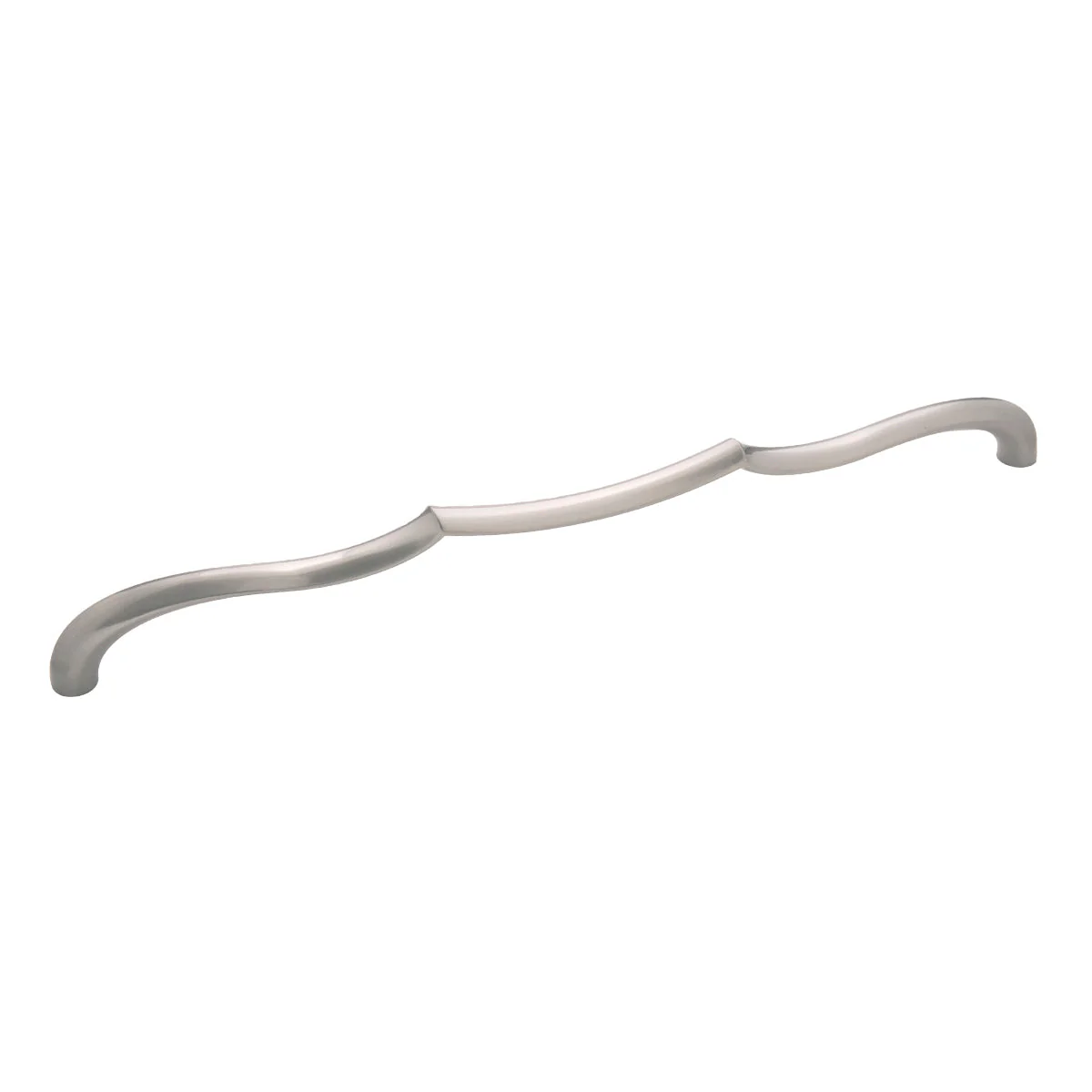 Trellis Pull 12 Inch Center to Center Satin Nickel Finish