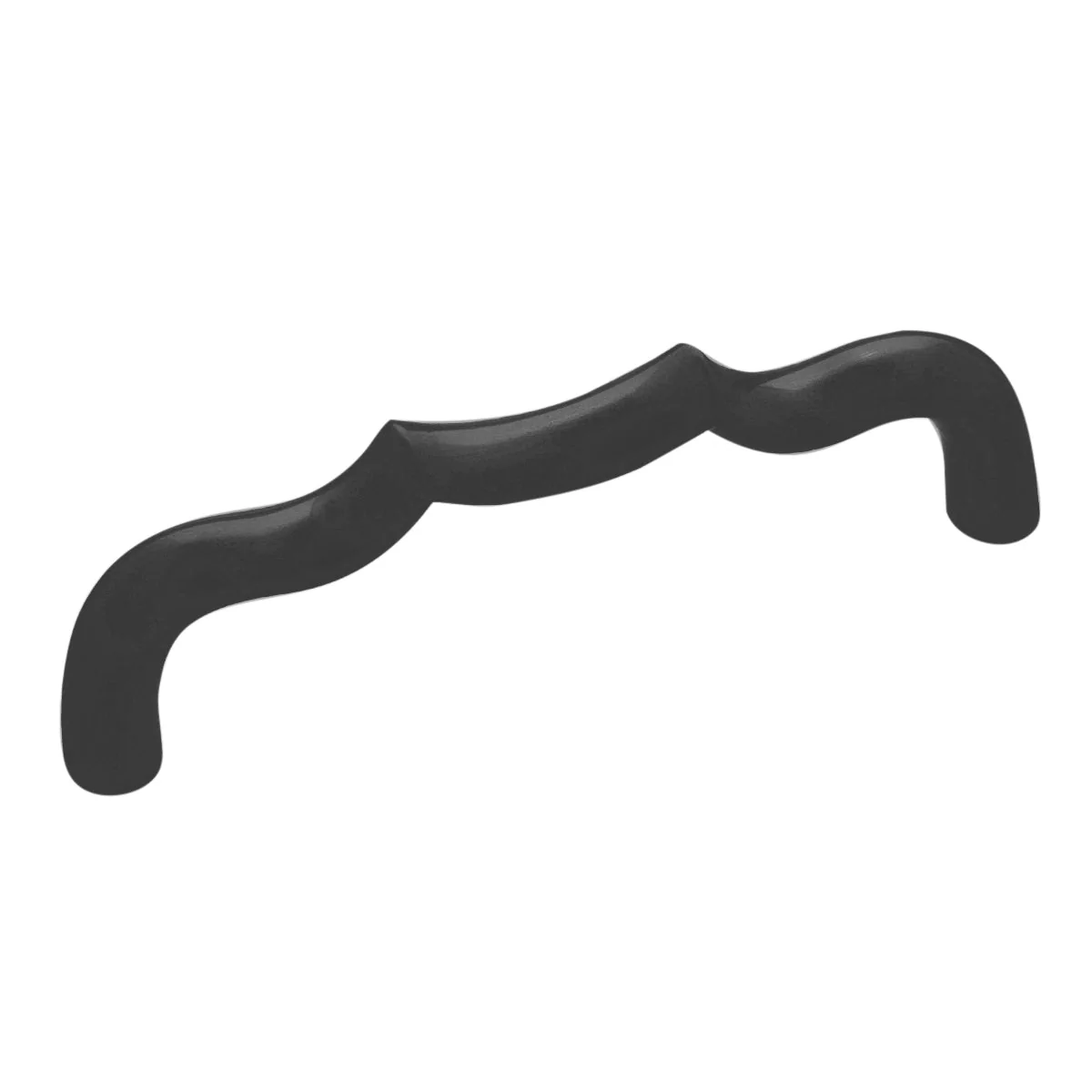 Trellis Pull 3-3/4 Inch (96mm) Center to Center Matte Black Finish