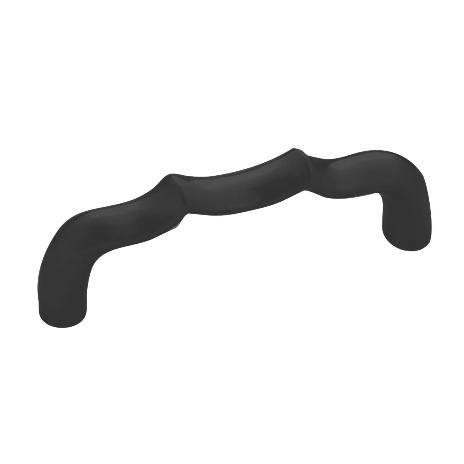 Trellis Pull 3 Inch Center to Center Matte Black Finish