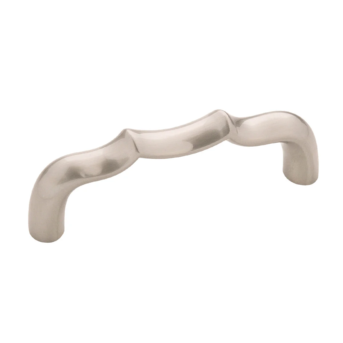Trellis Pull 3 Inch Center to Center Satin Nickel Finish