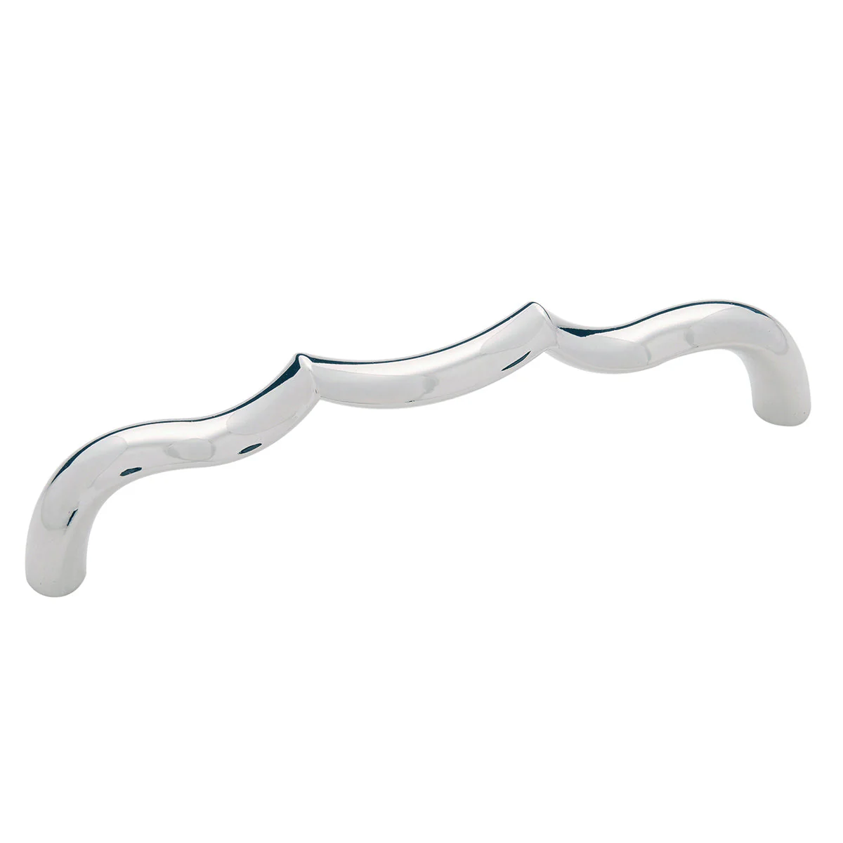 Trellis Pull 5-1/16 Inch (128mm) Center to Center Polished Nickel Finish