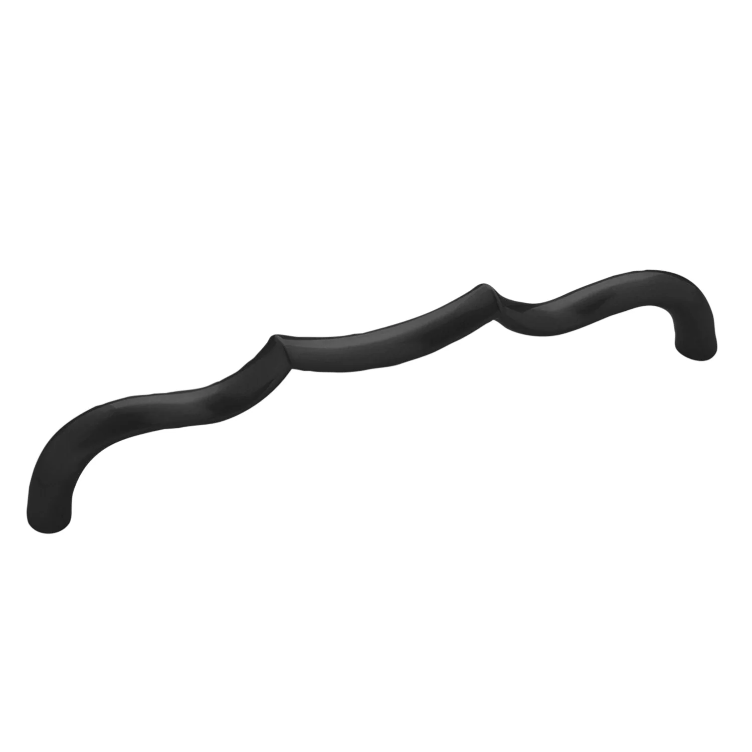 Trellis Pull 6-5/16 Inch (160mm) Center to Center Matte Black Finish