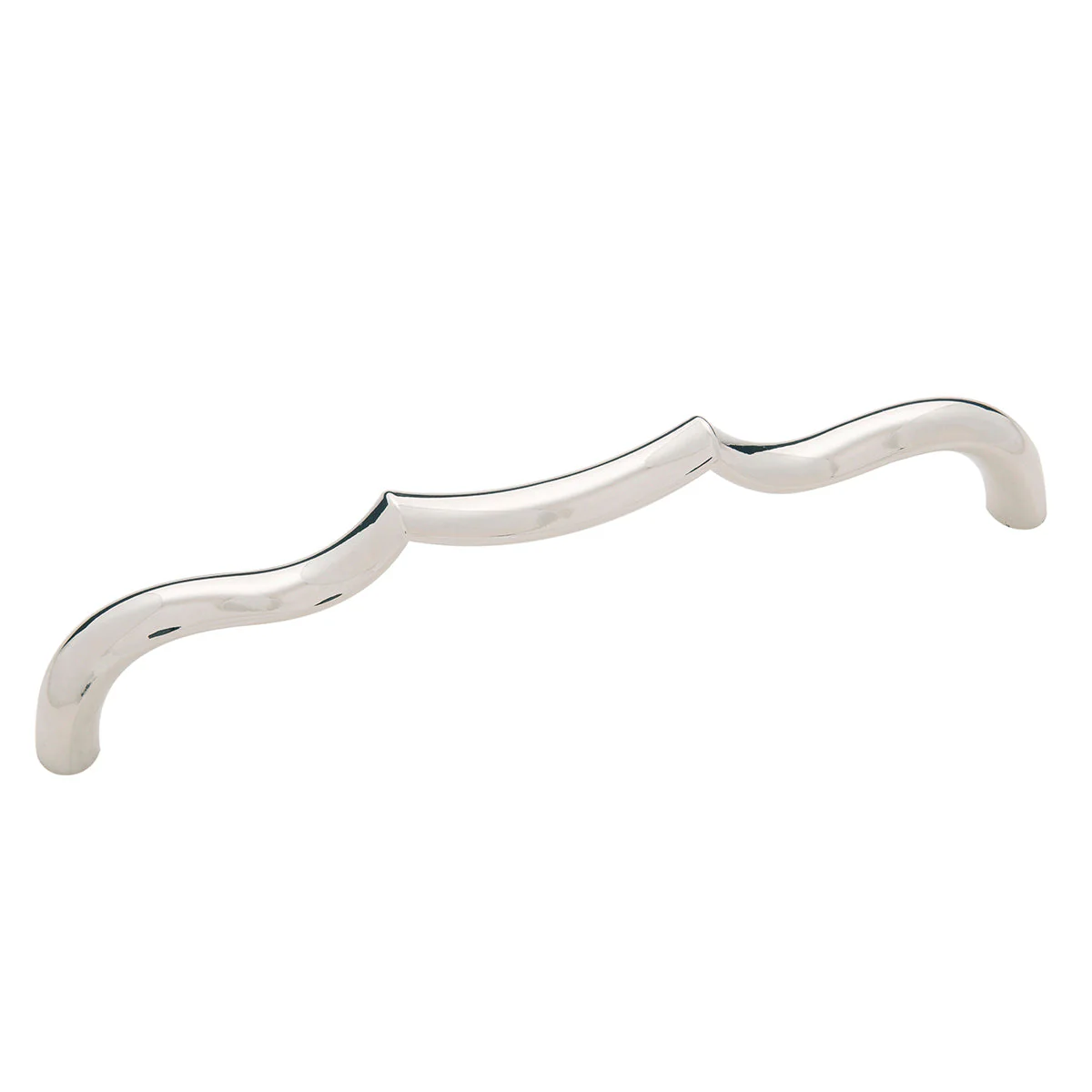 Trellis Pull 6-5/16 Inch (160mm) Center to Center Polished Nickel Finish