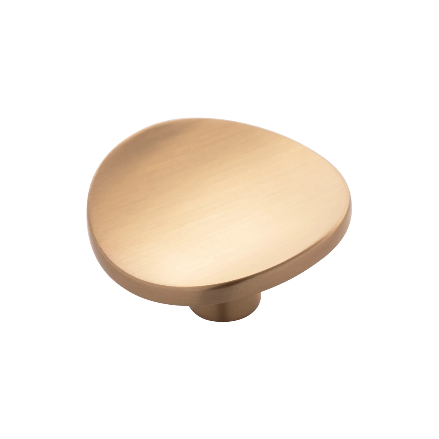 Vale Collection Knob 1-3/4 Inch Diameter Champagne Bronze Finish
