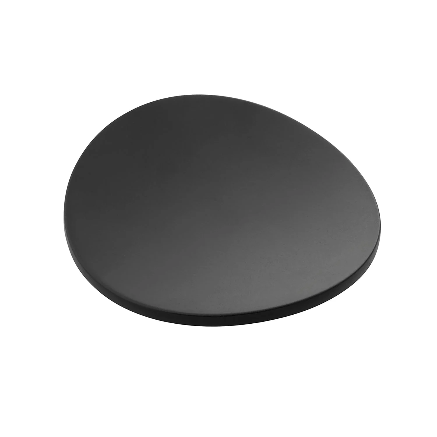 Vale Knob 3 Inch Diameter Matte Black Finish