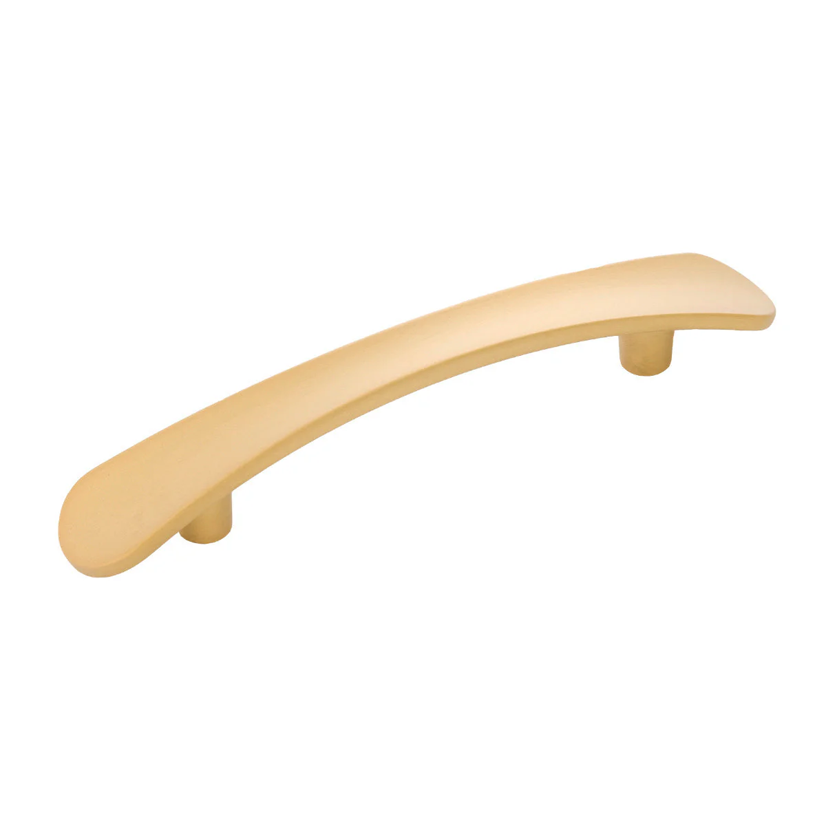 Vale Pull 3-3/4 Inch (96mm) Center to Center Brushed Golden Brass Finish