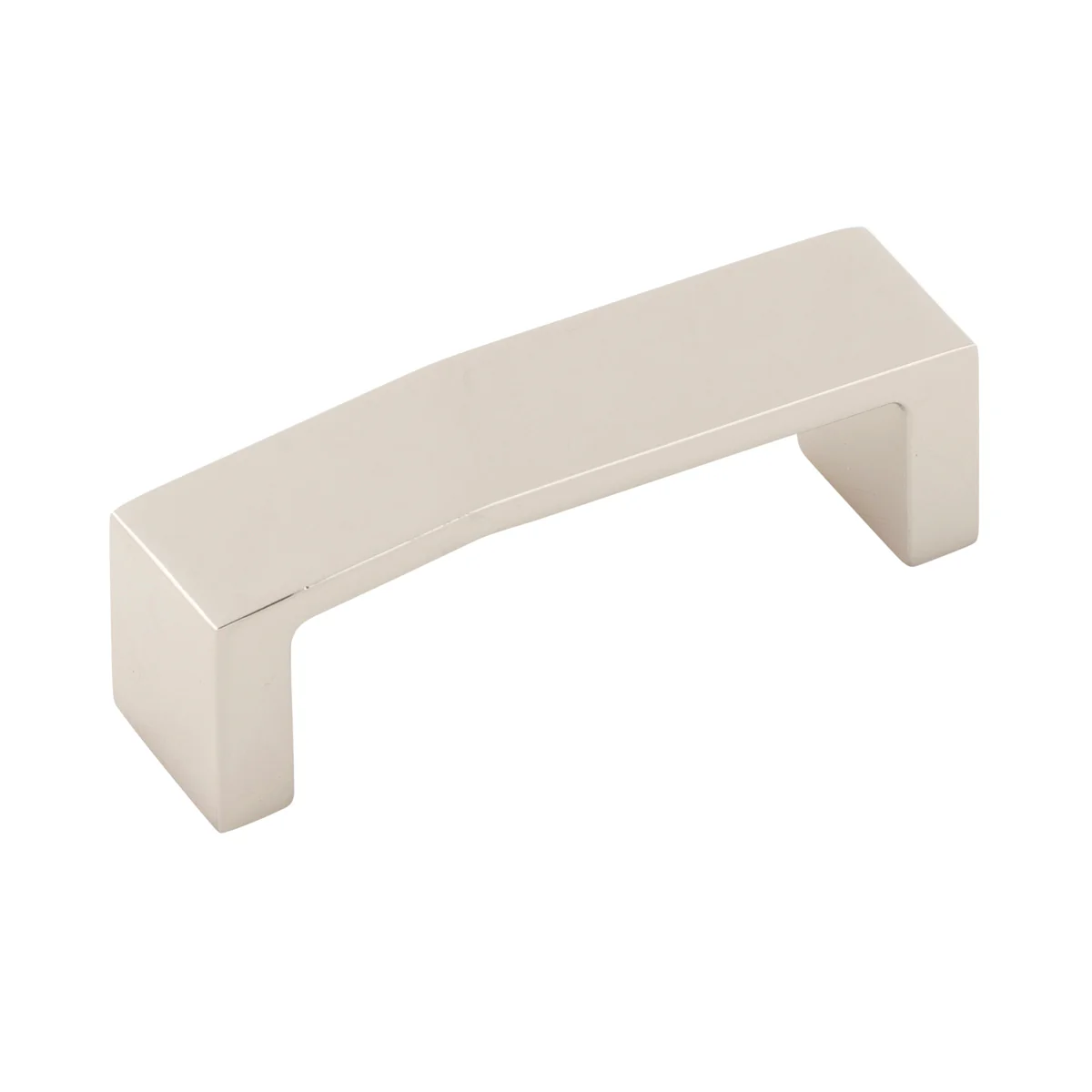 Veer Pull 3 Inch Center to Center Polished Nickel Finish