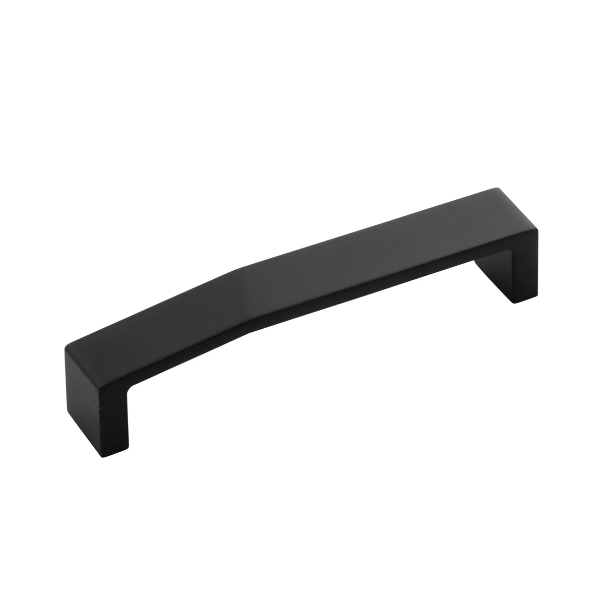 Veer Pull 5-1/16 Inch (128mm) Center to Center Matte Black Finish