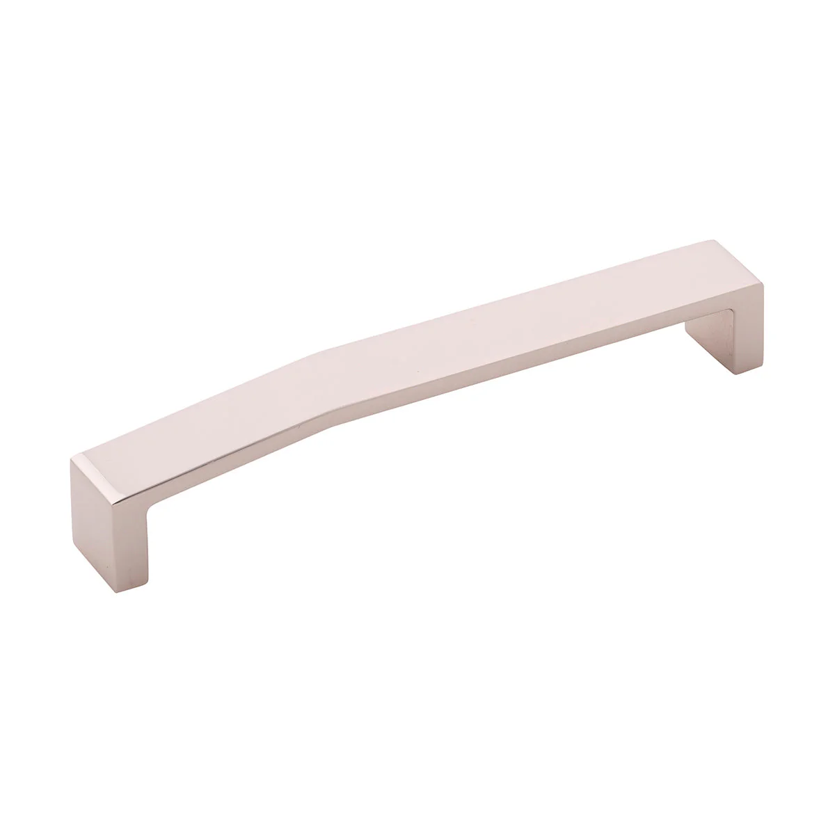 Veer Pull 6-5/16 Inch (160mm) Center to Center Polished Nickel Finish