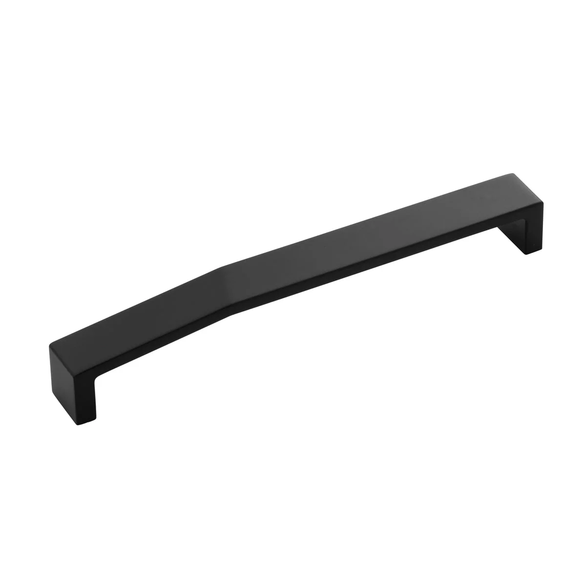 Veer Pull 7-9/16 Inch (192mm) Center to Center Matte Black Finish
