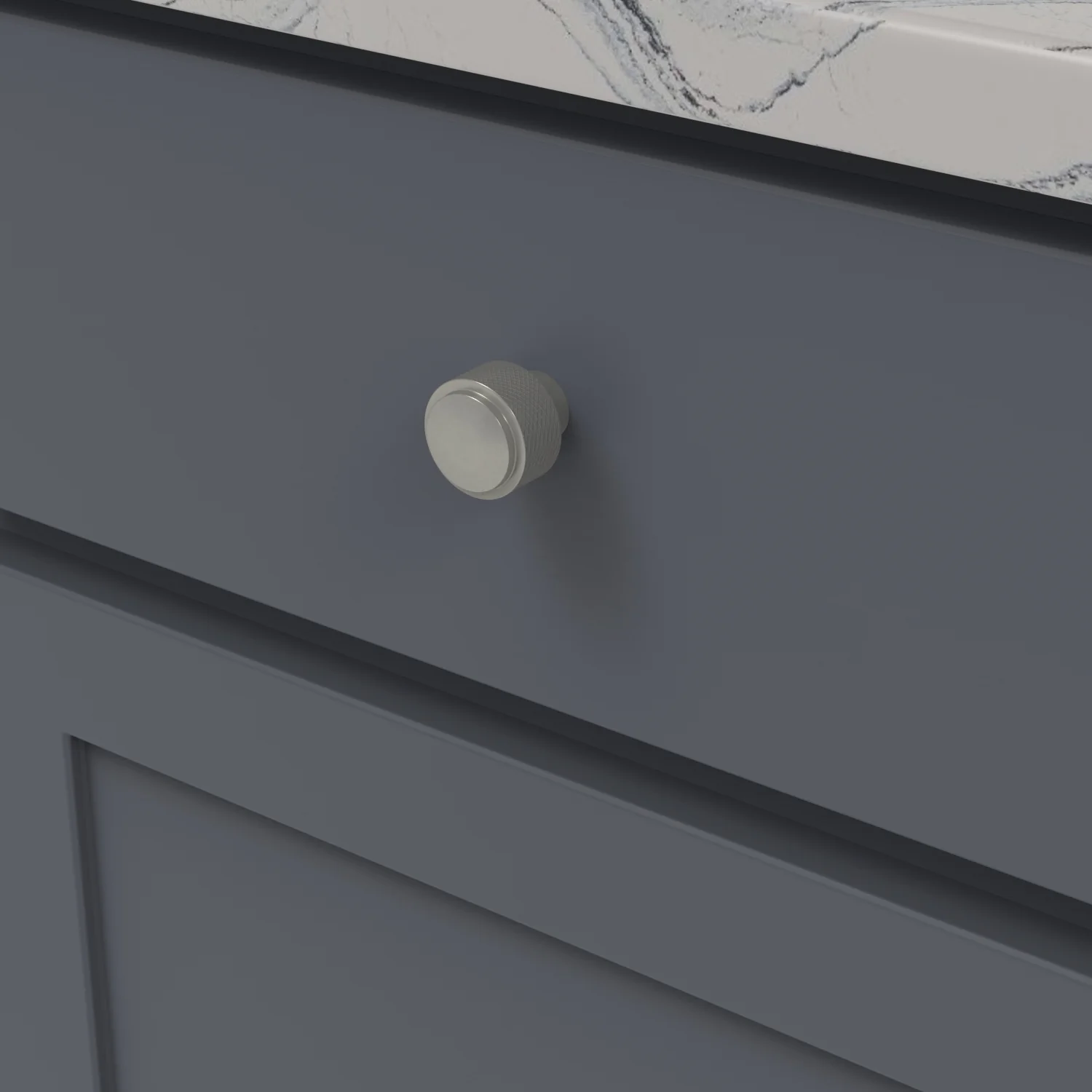 Verge Knob 1-3/16 Inch Diameter Stainless Steel Finish - Image 2