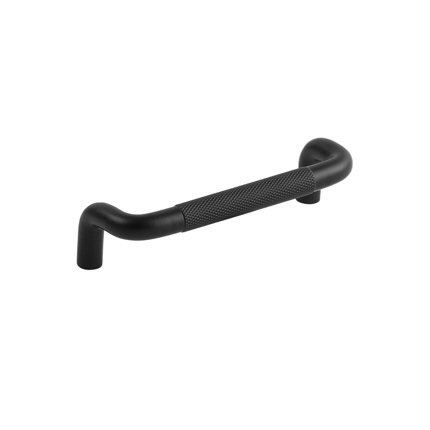 Verge Pull 3-3/4 Inch (96mm) Center to Center Matte Black Finish