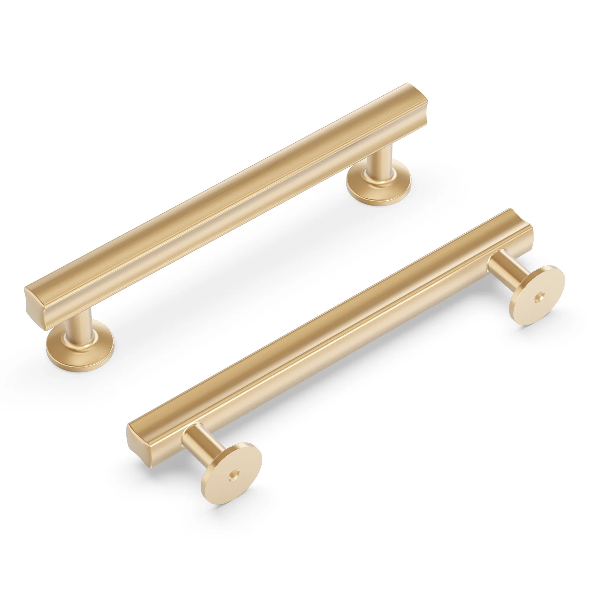Woodward Pull 5-1/16 Inch (128mm) Center to Center Champagne Bronze Finish - Image 2