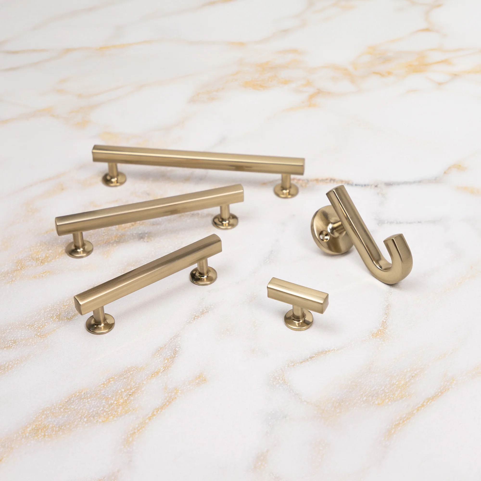 Woodward Pull 5-1/16 Inch (128mm) Center to Center Champagne Bronze Finish - Image 5